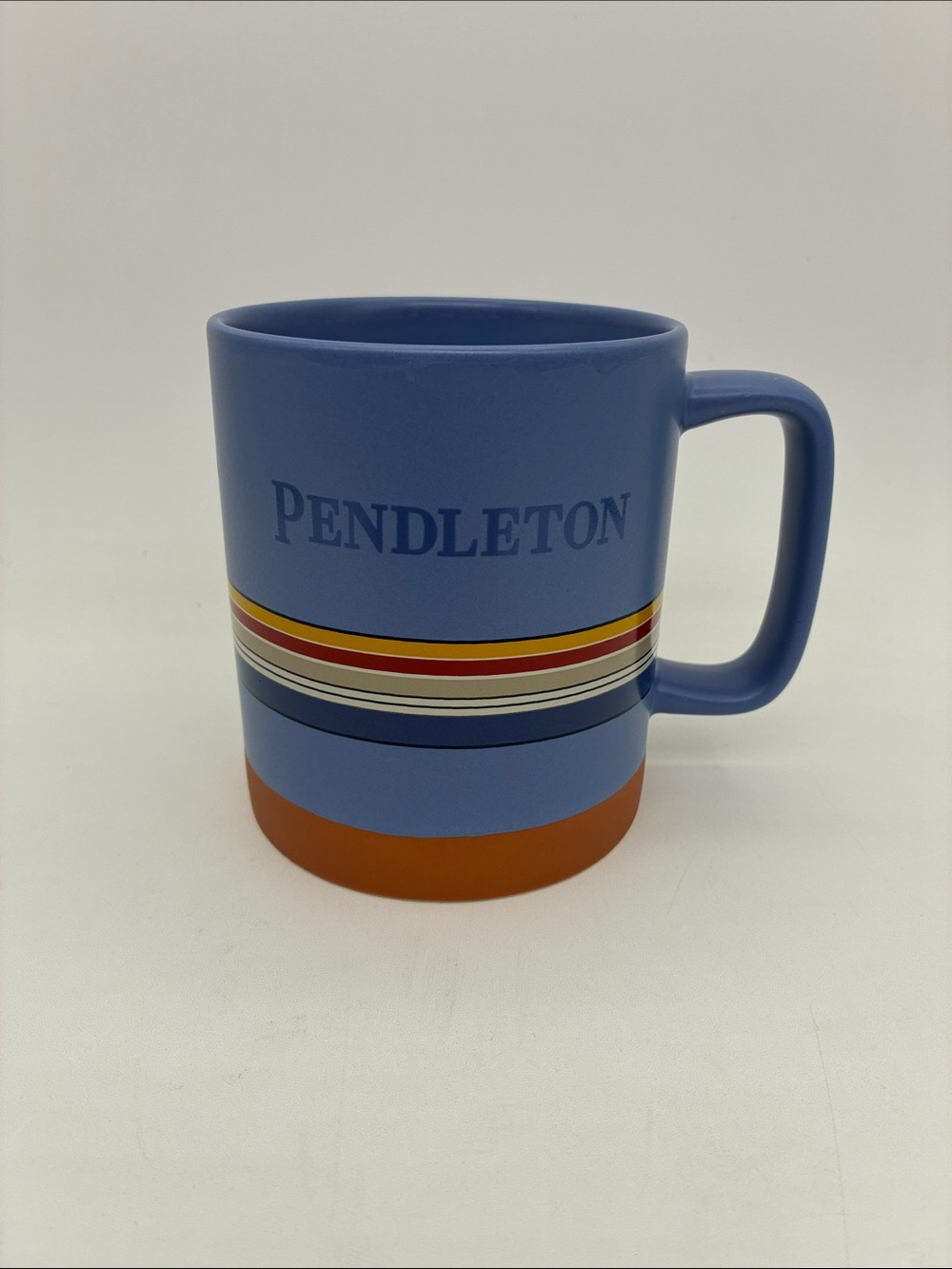 Pendleton Woolen Mills Yosemite National Park Camp Stripe Coffee Mug  |  18 oz